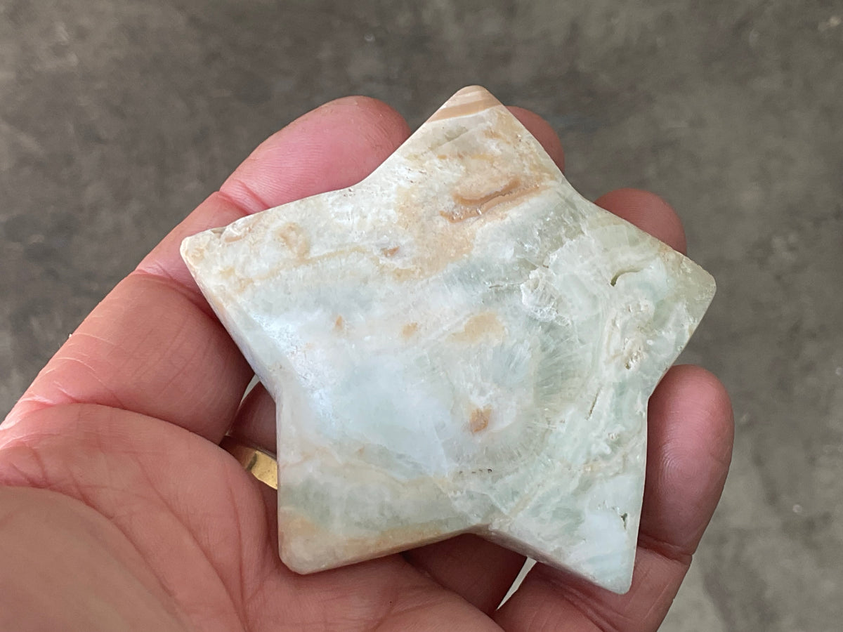 125g Caribbean Calcite Star