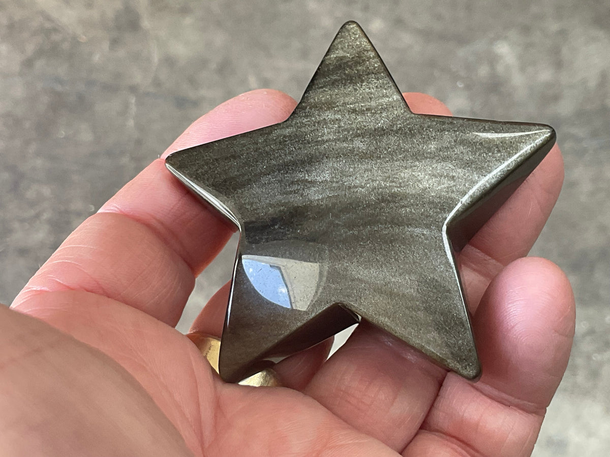 71g Gold Sheen Obsidian Star 2C