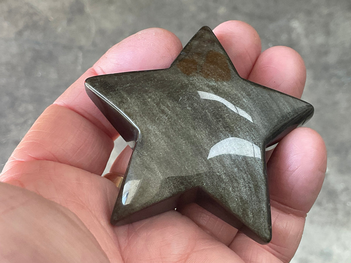 71g Gold Sheen Obsidian Star 2C