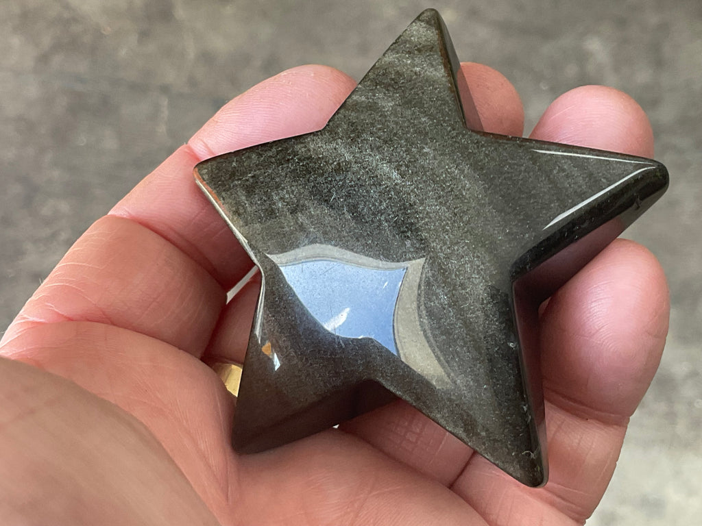 71g Gold Sheen Obsidian Star 2C