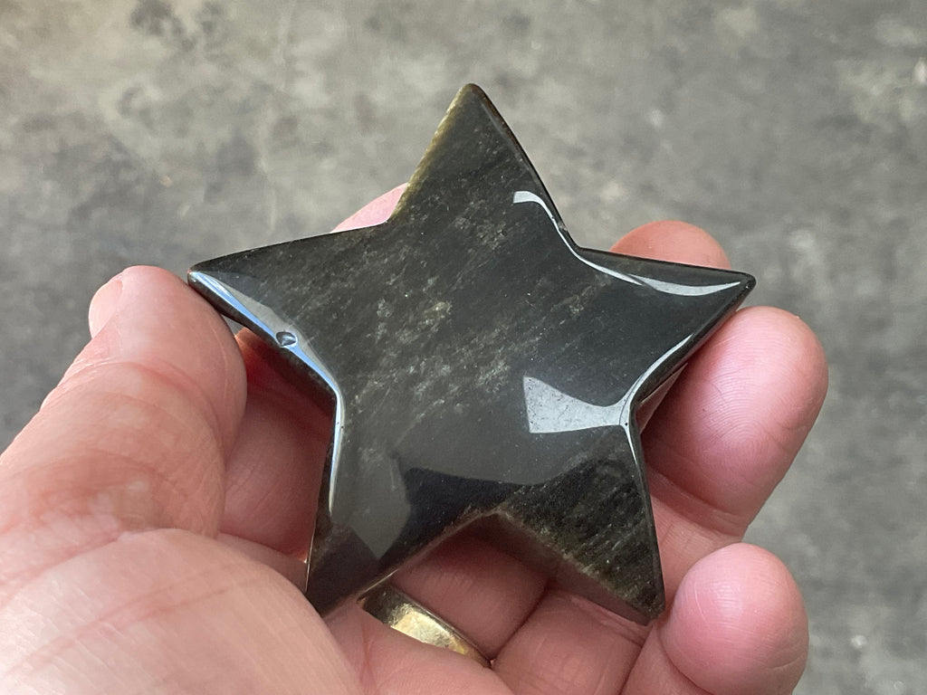 90g Gold Sheen Obsidian Star 2E