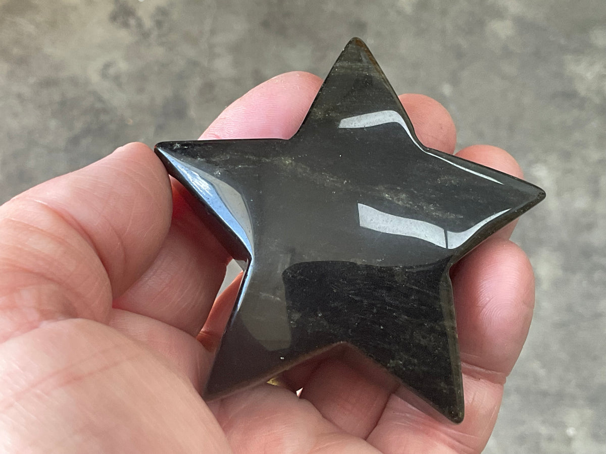 90g Gold Sheen Obsidian Star 2E