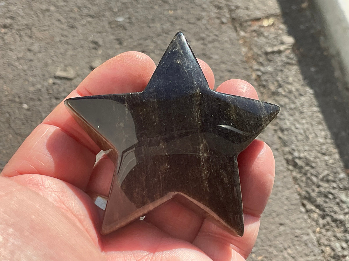 90g Gold Sheen Obsidian Star 2E