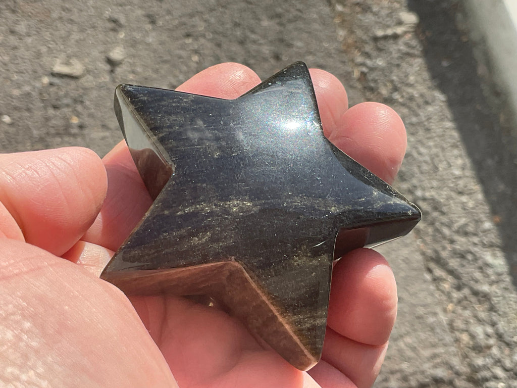90g Gold Sheen Obsidian Star 2E
