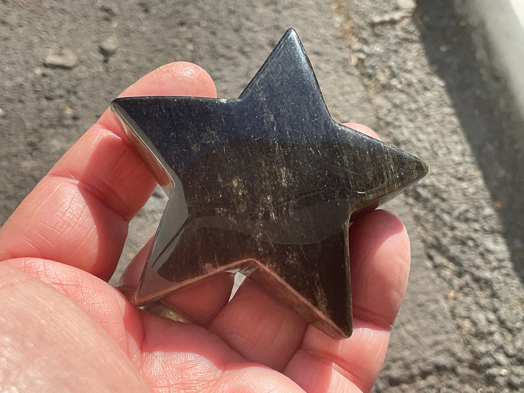 90g Gold Sheen Obsidian Star 2E
