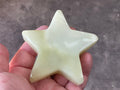 176g Green Banded Onyx (Calcite) Star