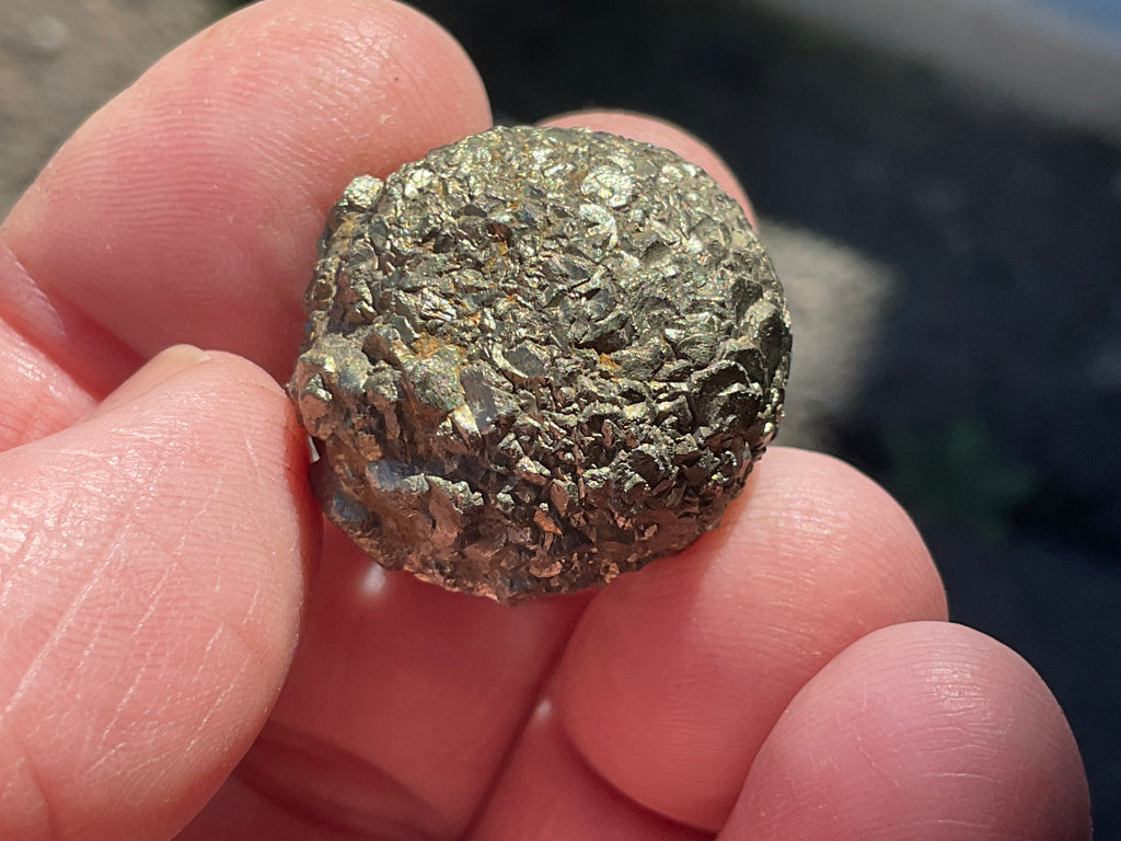 26g Natural Indonesian Pyrite after Marcasite Nodule 1C
