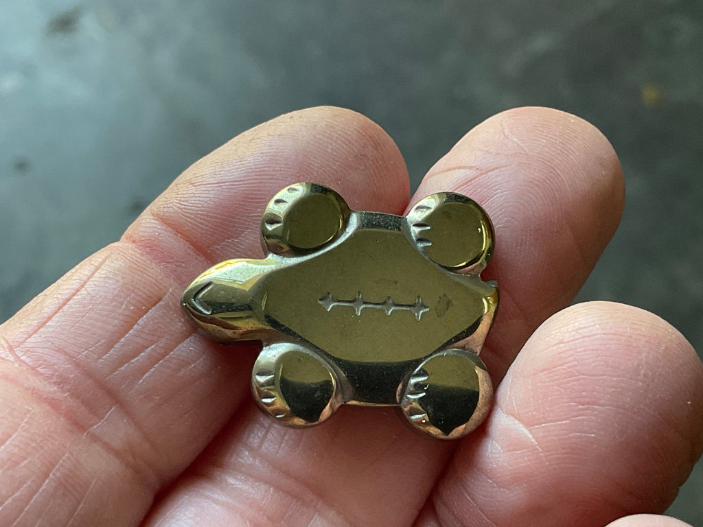 Small Pyrite Carved Turtle