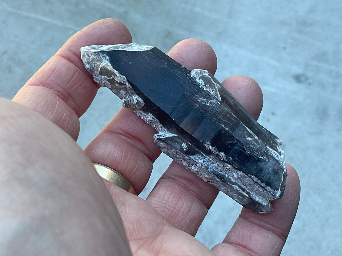 46g Smokey Quartz + Specimen 1C from Inner Mongolia