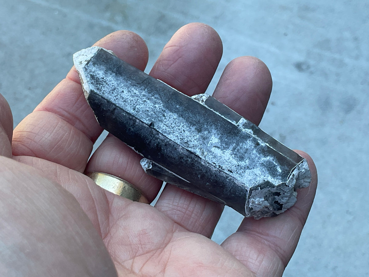 46g Smokey Quartz + Specimen 1C from Inner Mongolia