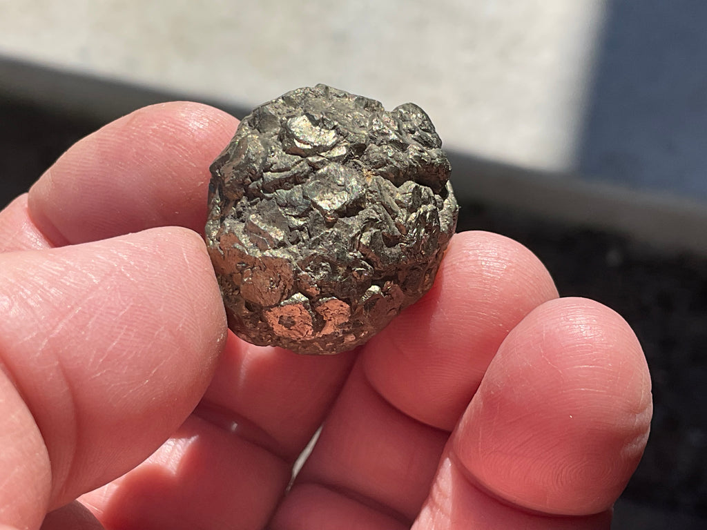 32g Natural Indonesian Pyrite after Marcasite Nodule 2B