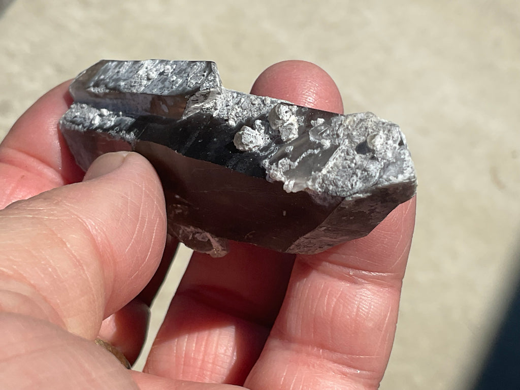 46g Smokey Quartz + Specimen 1C from Inner Mongolia