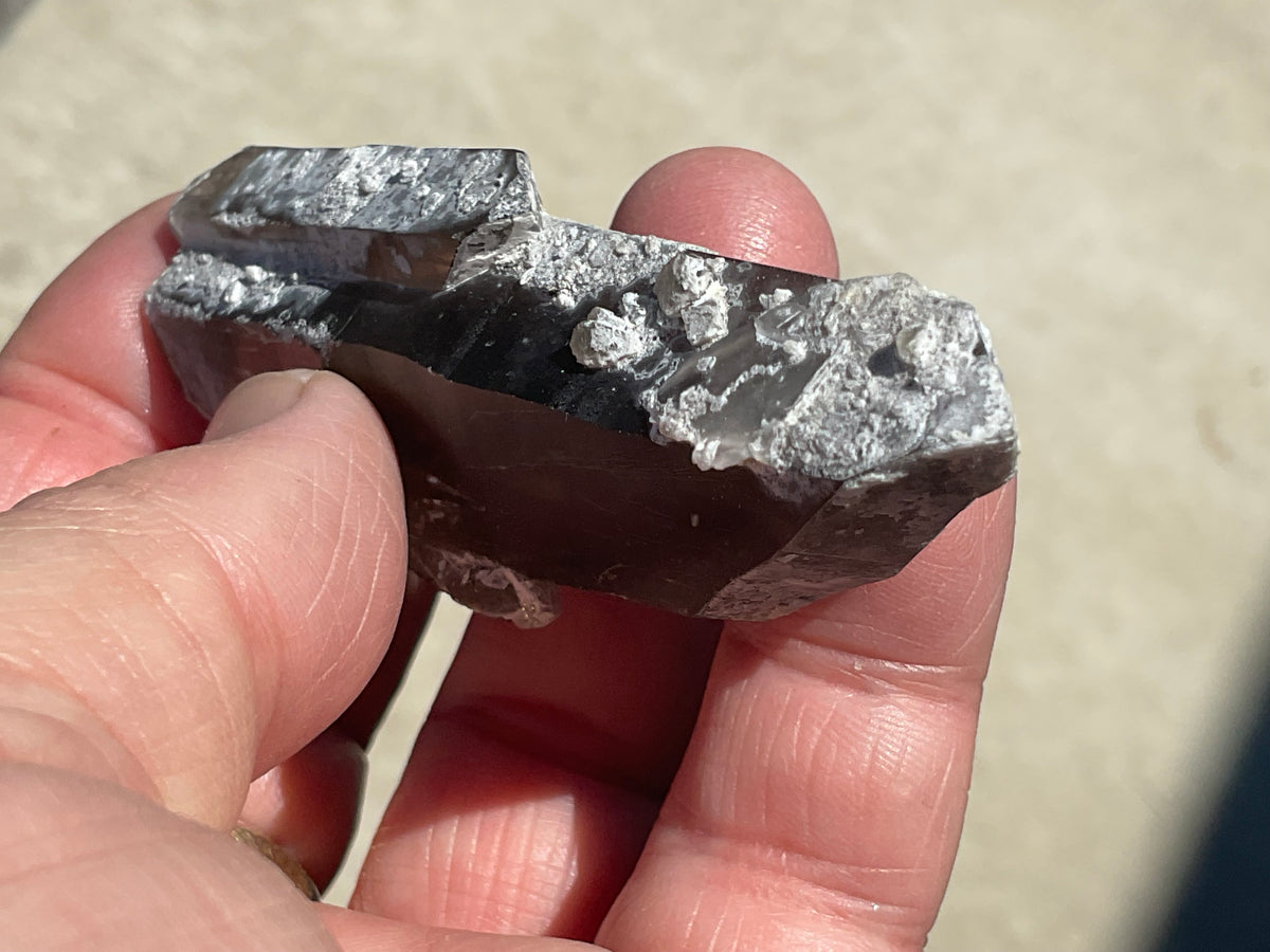 46g Smokey Quartz + Specimen 1C from Inner Mongolia