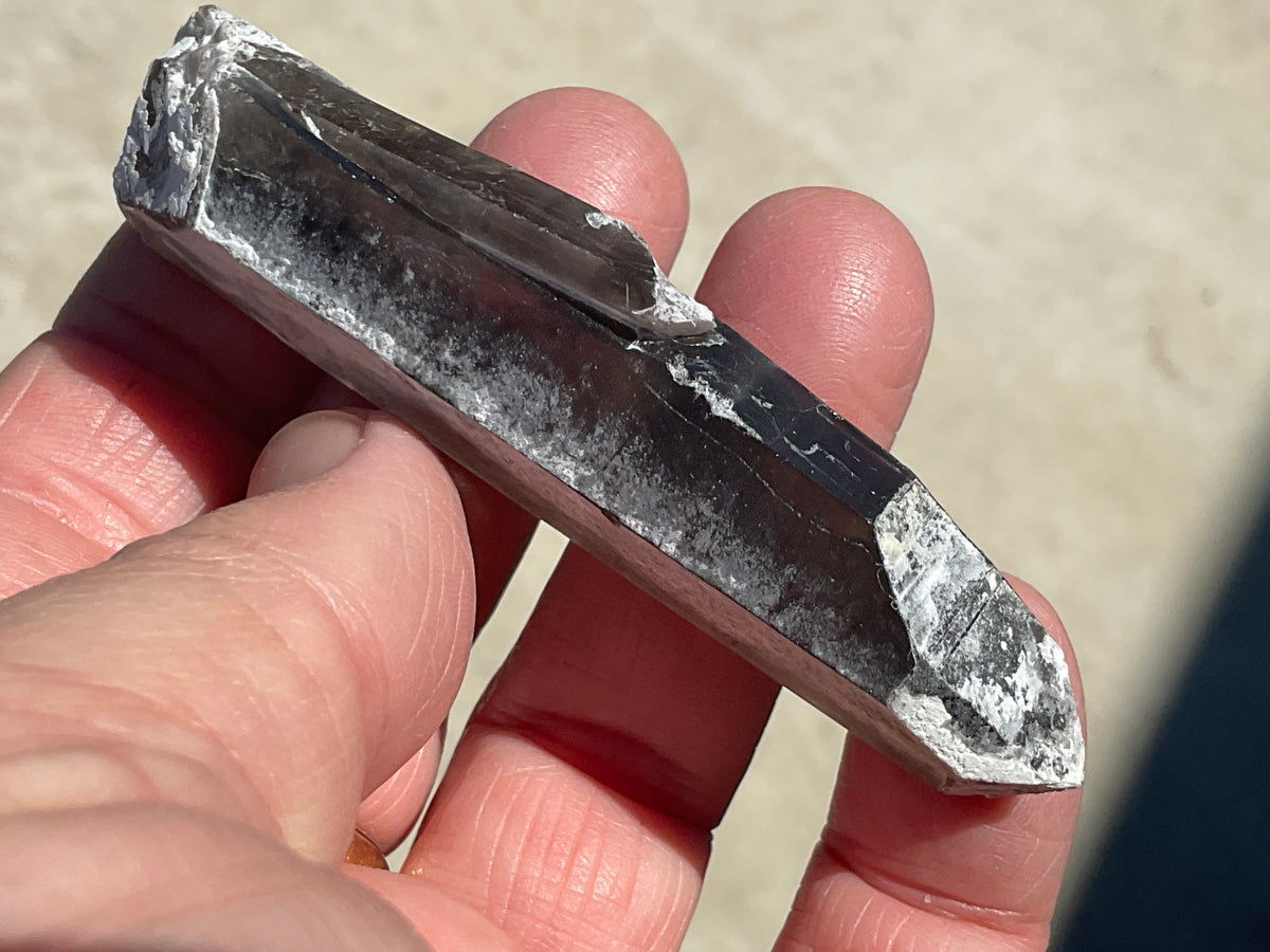 46g Smokey Quartz + Specimen 1C from Inner Mongolia