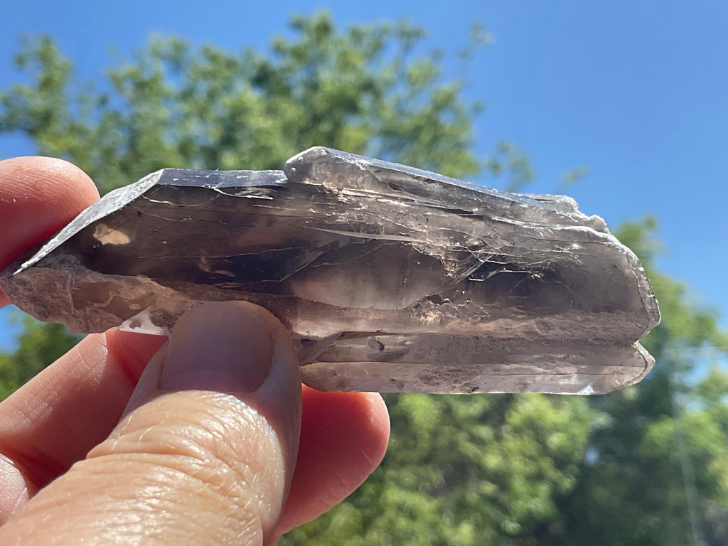 46g Smokey Quartz + Specimen 1C from Inner Mongolia
