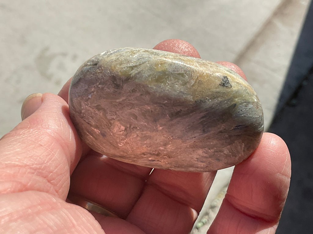 83g Blue Kyanite Palmstone 2B