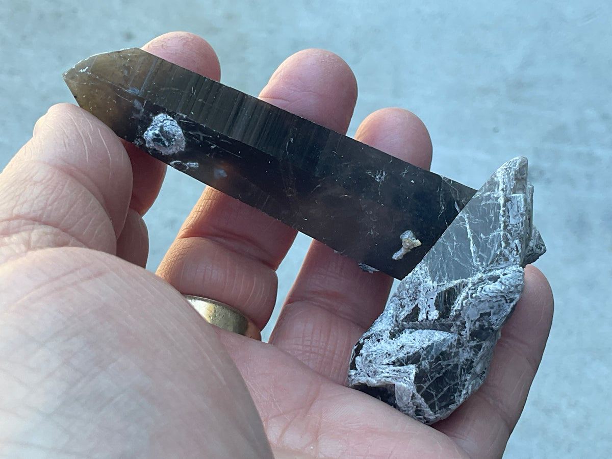 62g Smokey Quartz + Specimen 2B from Inner Mongolia