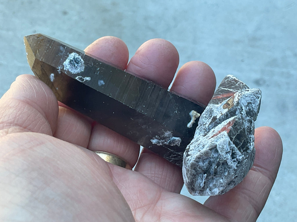 62g Smokey Quartz + Specimen 2B from Inner Mongolia