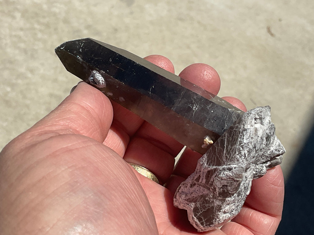 62g Smokey Quartz + Specimen 2B from Inner Mongolia