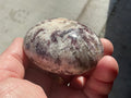 169g Lepidolite Palmstone 2C