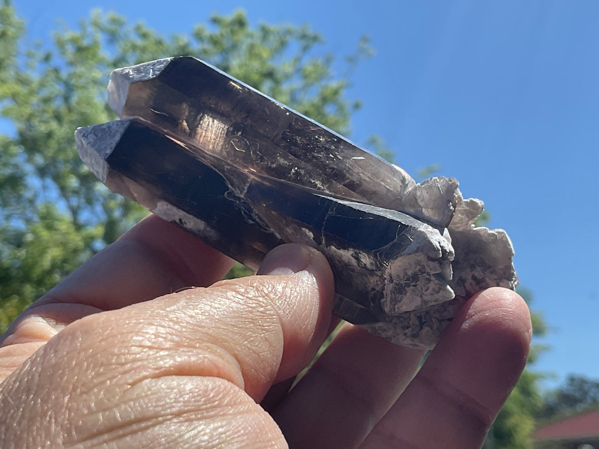 122g Smokey Quartz+ Specimen 3B from Inner Mongolia