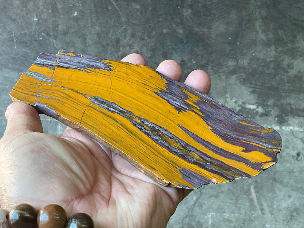 236g “Sunset Desert Jasper” Polished Slab