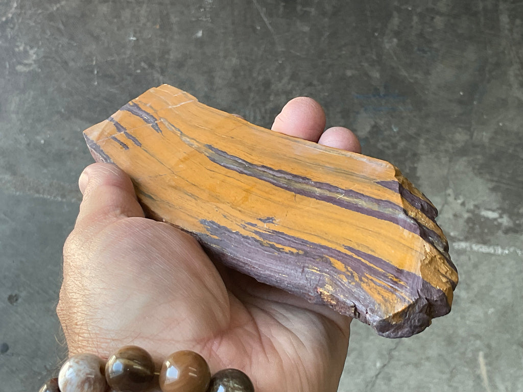 236g “Sunset Desert Jasper” Polished Slab