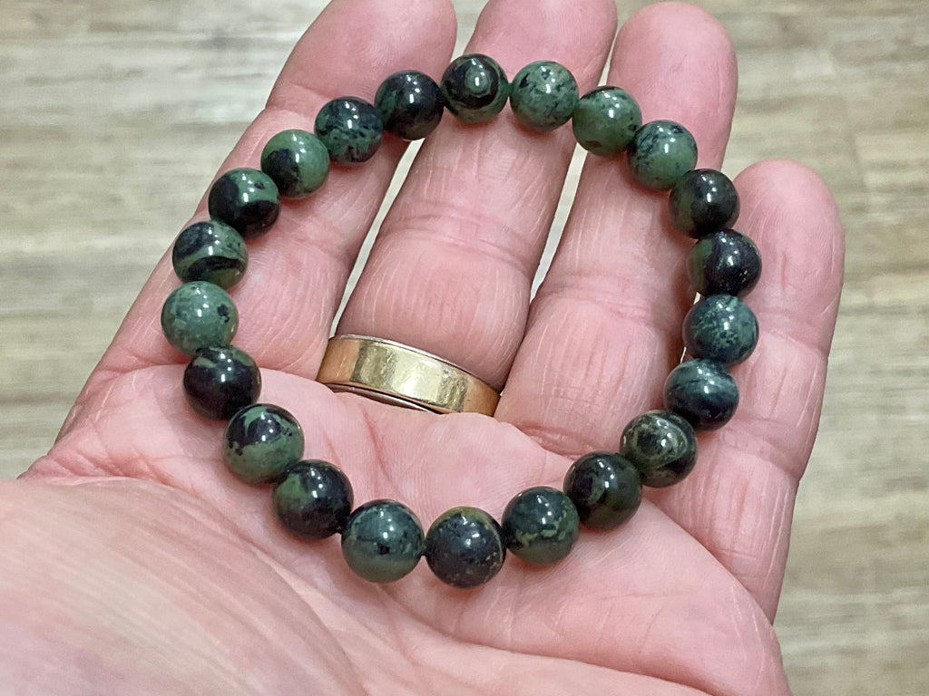 Kambaba Jasper 8mm Bead Bracelet