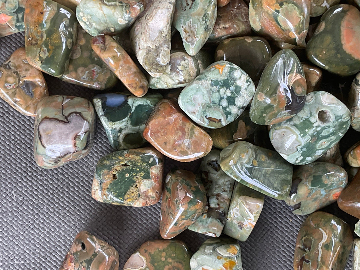 Mt Hay Rhyolite (Amulet Stone) Tumbled Stones