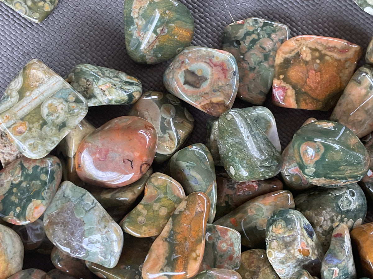 Mt Hay Rhyolite (Amulet Stone) Tumbled Stones