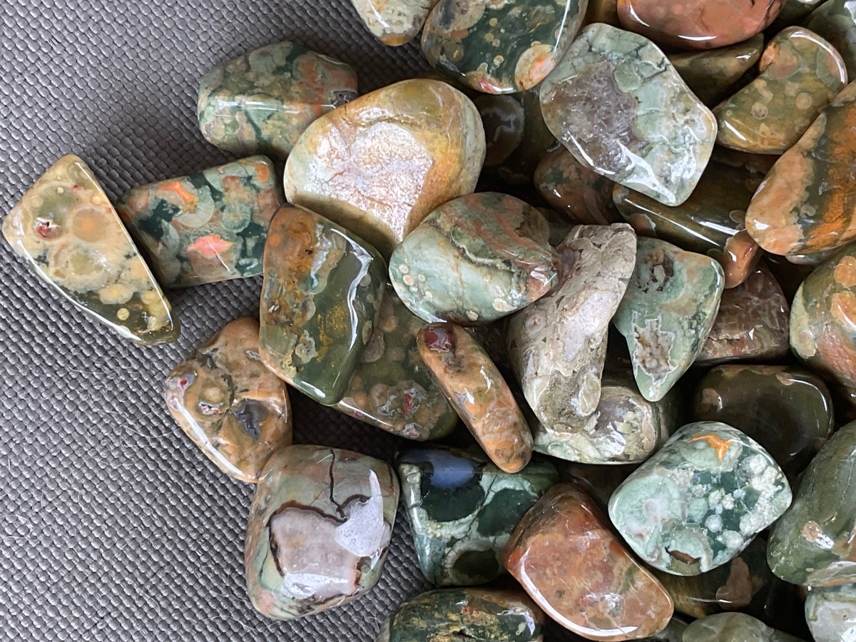 Mt Hay Rhyolite (Amulet Stone) Tumbled Stones