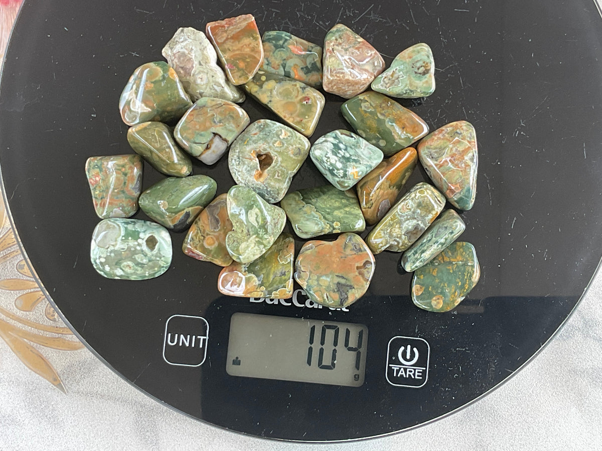 Mt Hay Rhyolite (Amulet Stone) Tumbled Stones