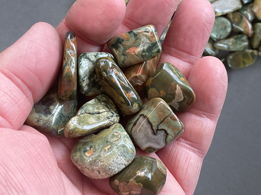 Mt Hay Rhyolite (Amulet Stone) Tumbled Stones