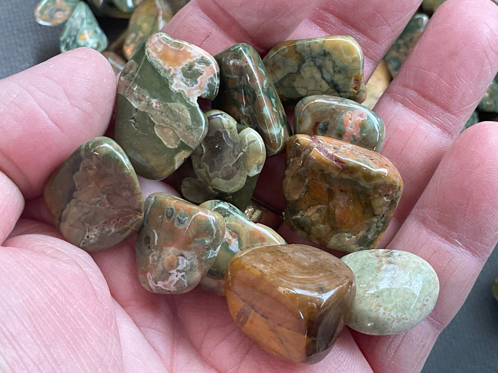 Mt Hay Rhyolite (Amulet Stone) Tumbled Stones