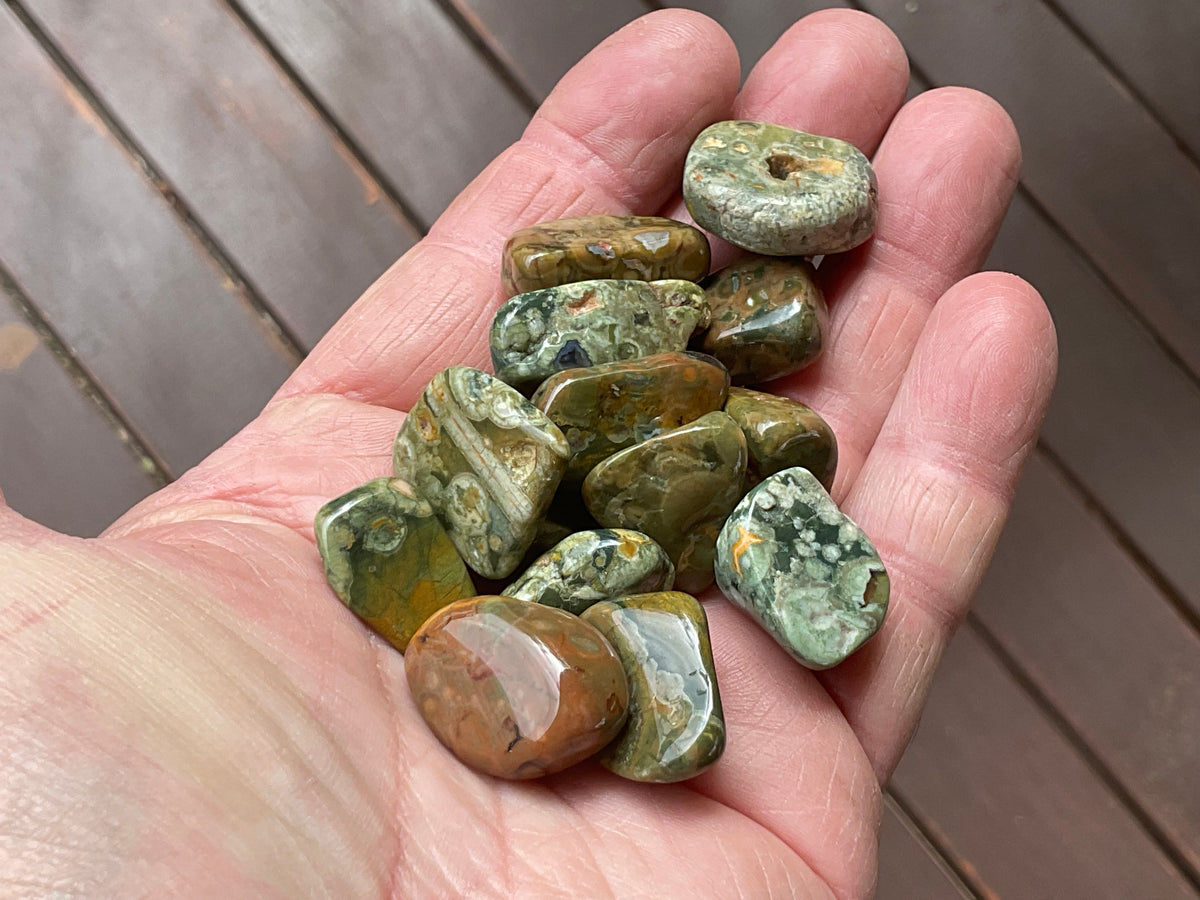 Mt Hay Rhyolite (Amulet Stone) Tumbled Stones