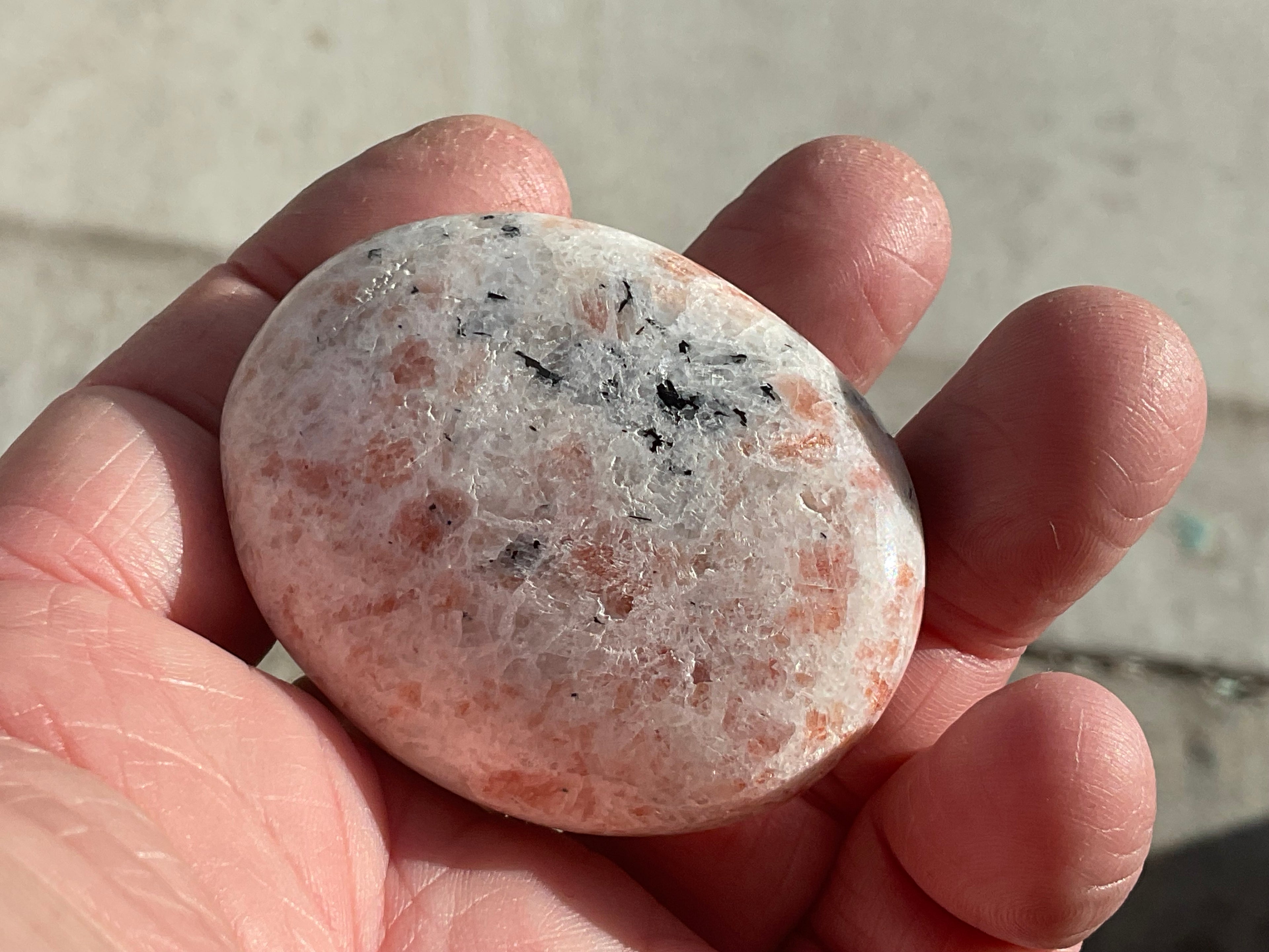 71g Sunstone Palmstone 1C