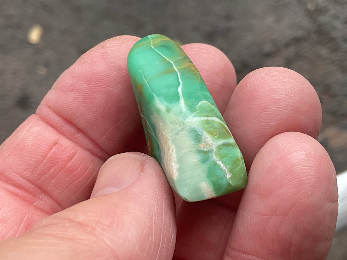 12g Tumbled Variscite Piece 3A