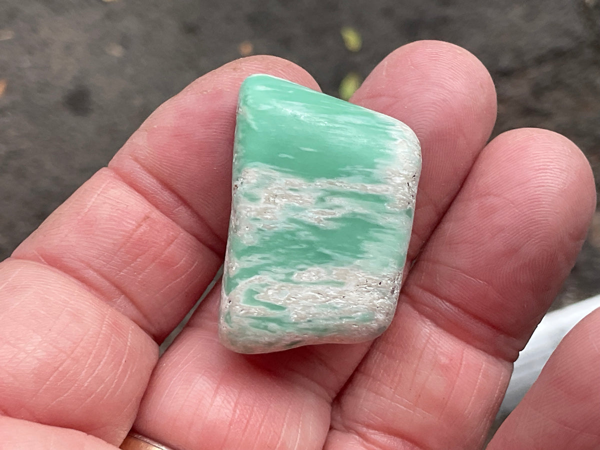 14g Tumbled Variscite Piece 4A