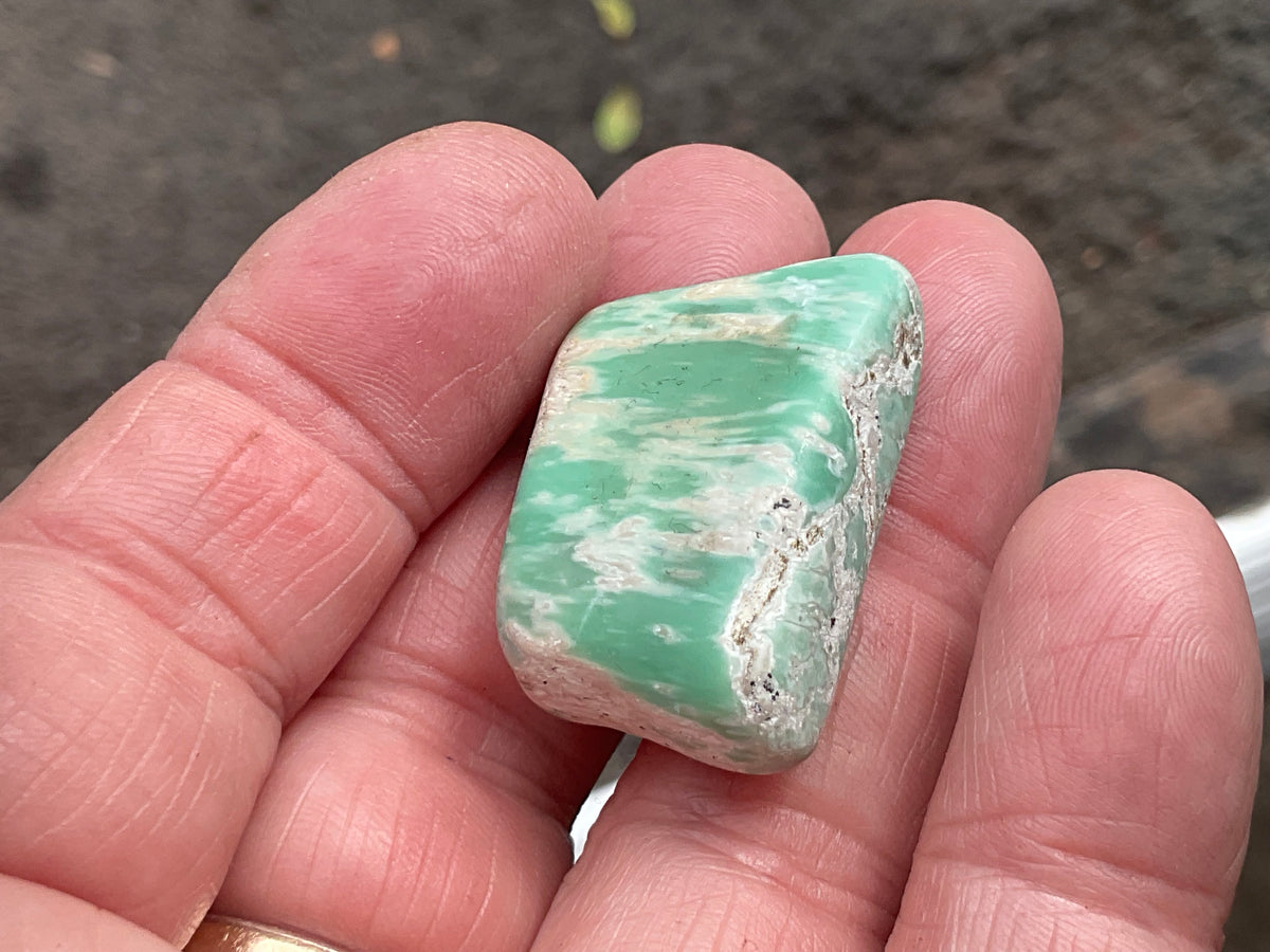 14g Tumbled Variscite Piece 4A