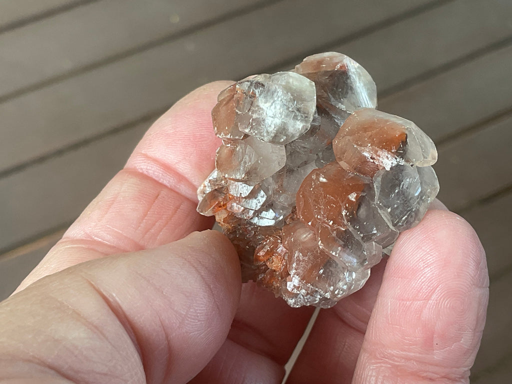 40g Red Pagoda Calcite Specimen 9A from Hubei, China