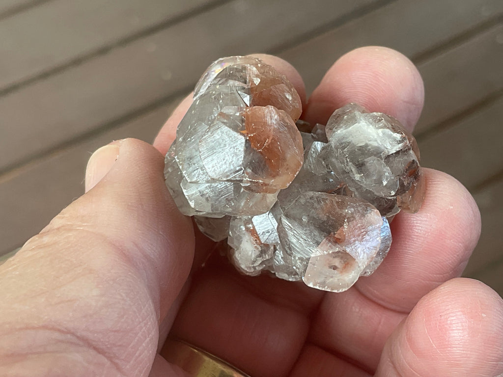 40g Red Pagoda Calcite Specimen 9A from Hubei, China