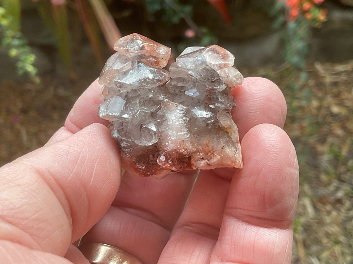 40g Red Pagoda Calcite Specimen 9A from Hubei, China