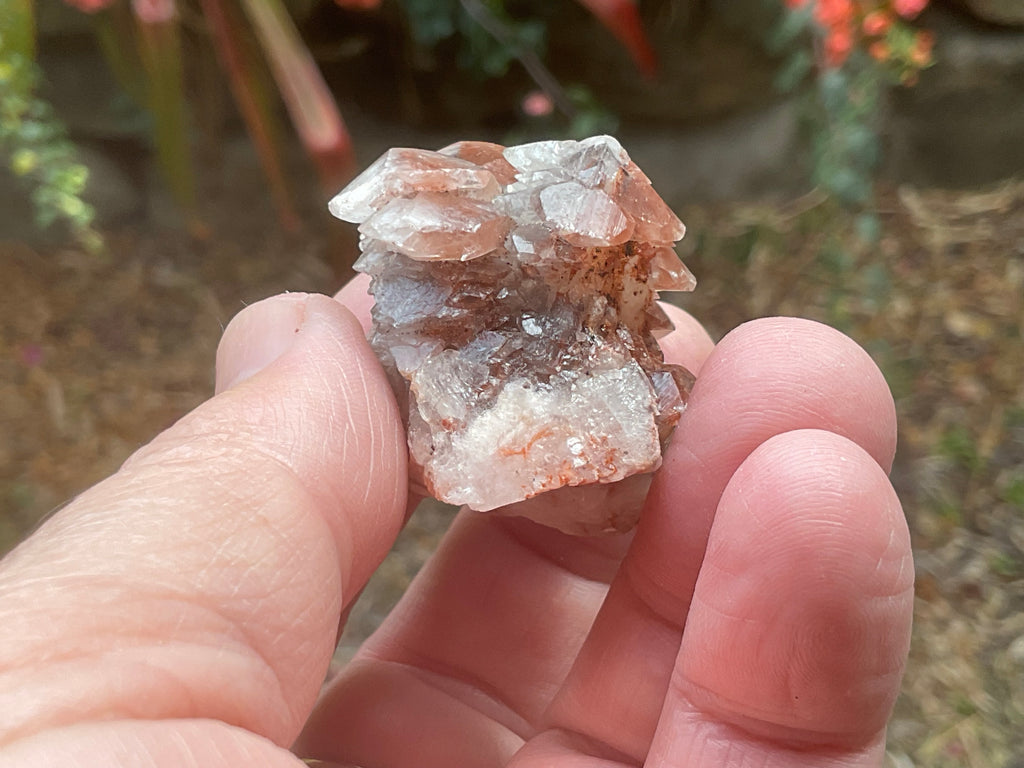 40g Red Pagoda Calcite Specimen 9A from Hubei, China