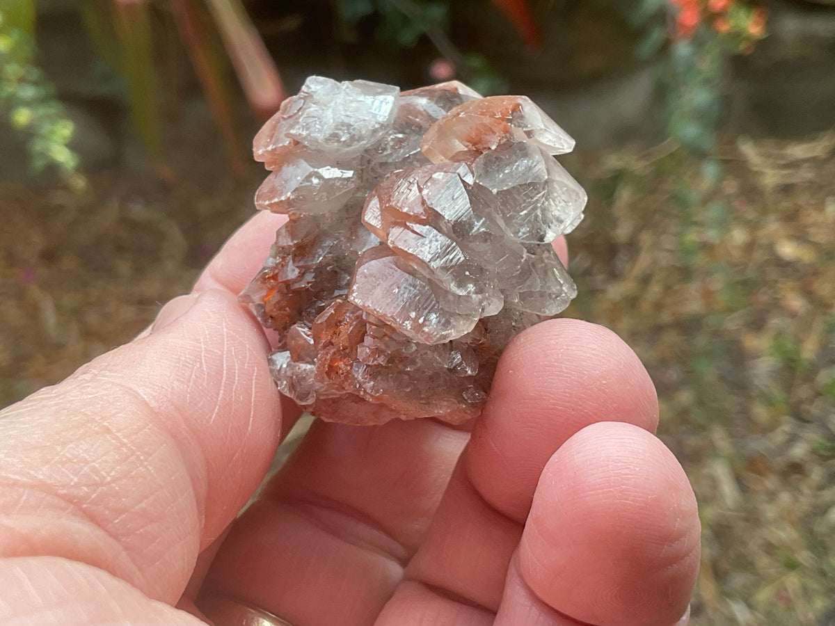 40g Red Pagoda Calcite Specimen 9A from Hubei, China