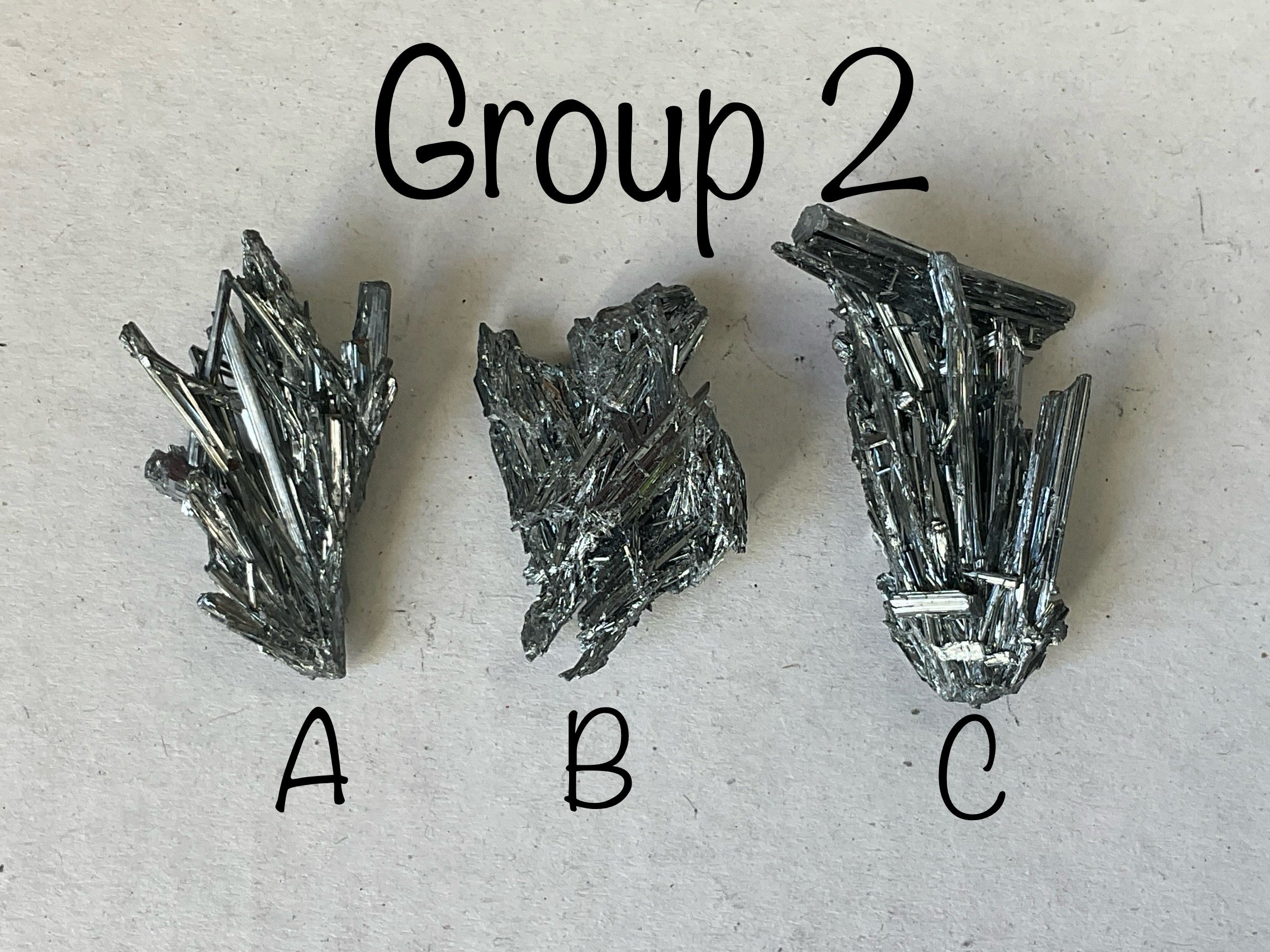 16g Chinese Stibnite Specimen 2C