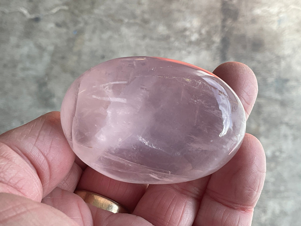 78g Rose Quartz Palmstone 3C