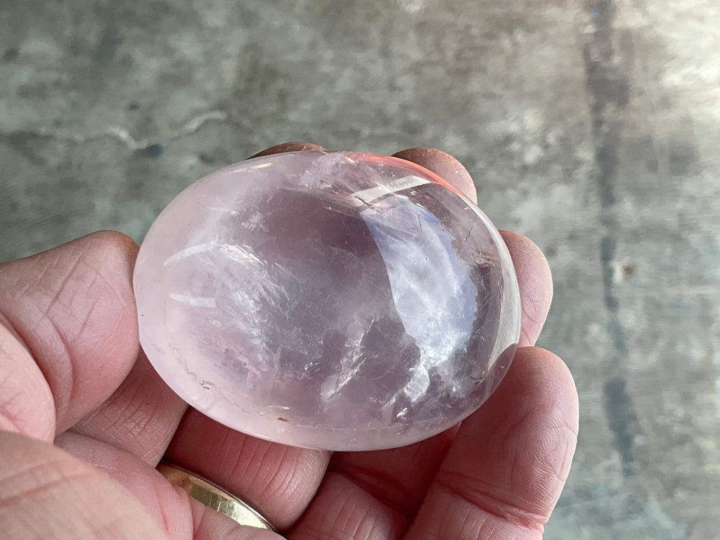 78g Rose Quartz Palmstone 3C