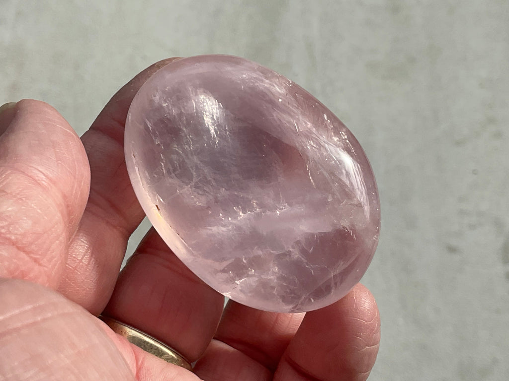 78g Rose Quartz Palmstone 3C