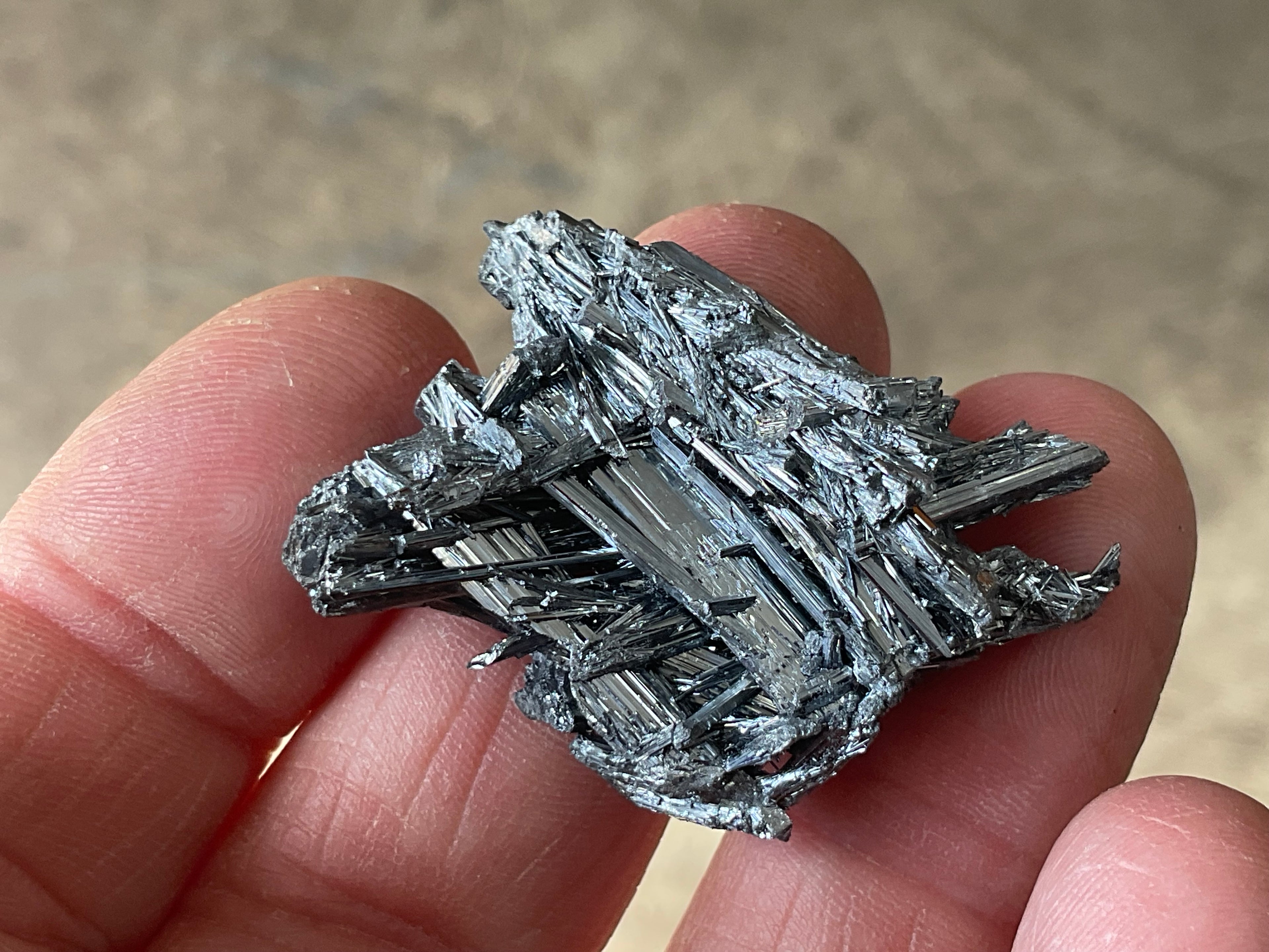 12g Chinese Stibnite Specimen 2B