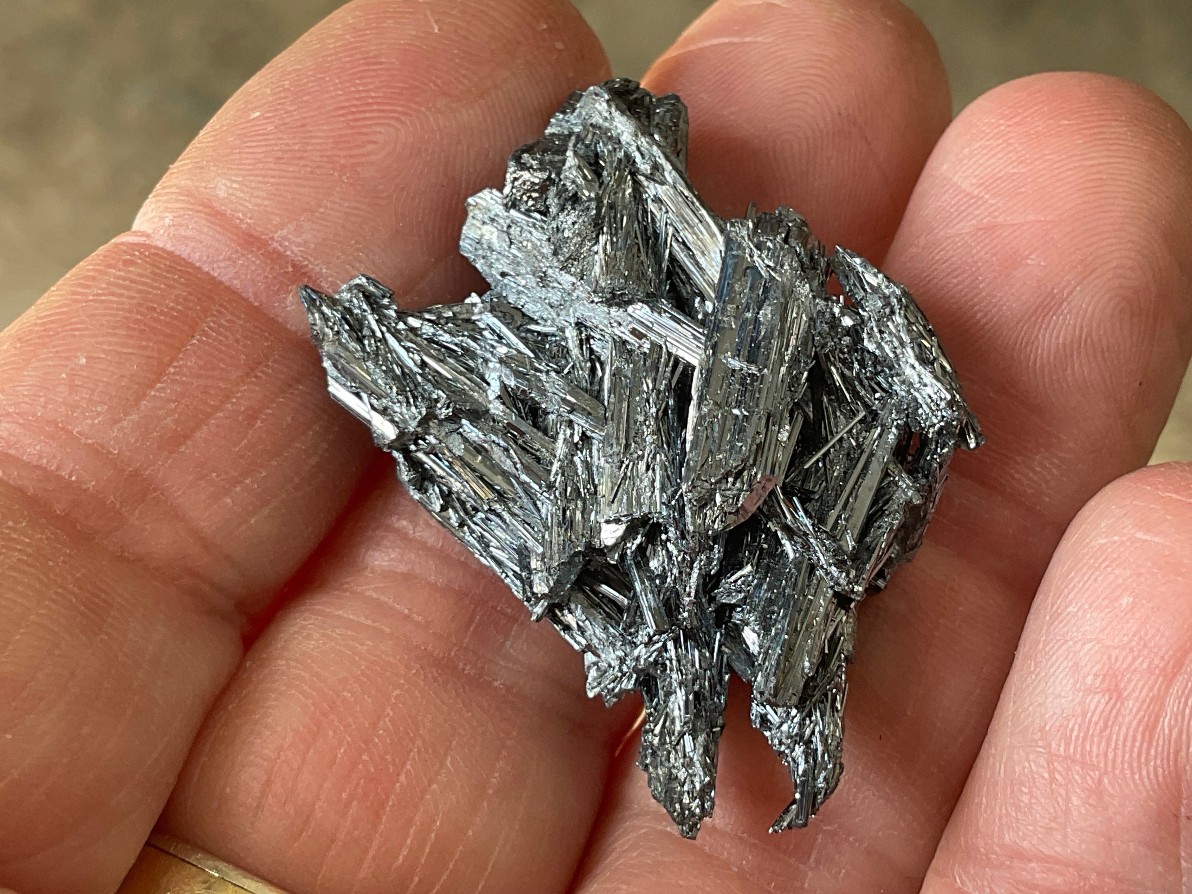 12g Chinese Stibnite Specimen 2B